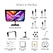 ASUS ProArt Display 31.5” 4K OLED Professional Monitor (PA32DC) - Built-in Motorized Colorimeter, Color Accuracy ΔE<1, 99% DCI-P3, USB-C, Auto Calibration, Compatible with Laptop & Mac Monitor,BLACK