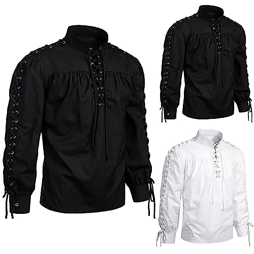 Camisas de manga larga para hombre holgadas ligeras y fáciles de cuidar
