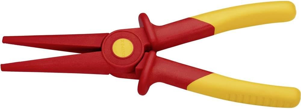 98 62 02 Snipe Nose Pliers of plastic insulating 220 mm | Synthetic resin with soft synthetic zone for a secure grip