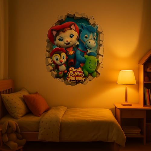 Image of 5D Wall Sticker Room Decor - Large Sheriff Callie's.a
