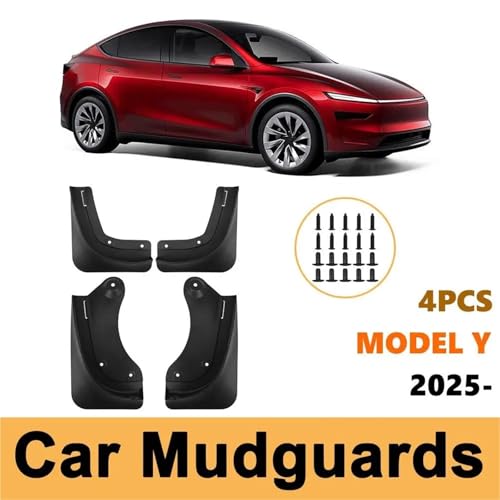 Rueda guardabarros sin perforación para Tesla Model Y Juniper 2025 contra todo clima 2