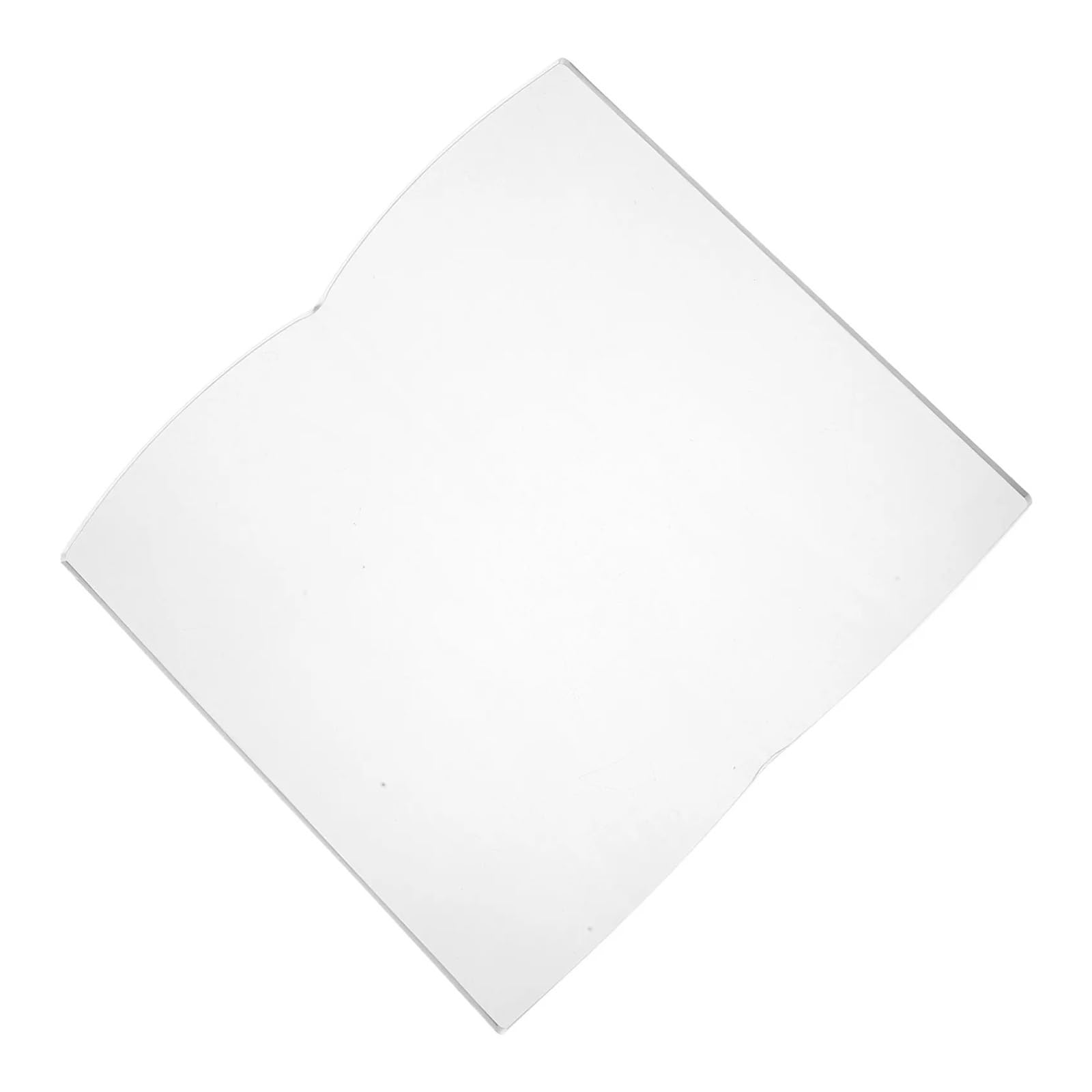 Peso Della Pagina Di Lettura Del Fermacarte Trasparente A Forma Ventaglio | Fermacarte for ufficio con pratica di calligrafia, decorazione for scrivania