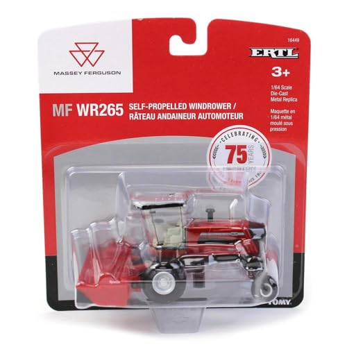 ERTL 1/64 Massey Ferguson WR265 Tractor de Juguete miniatura 6