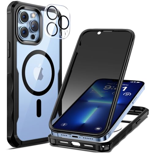 seacosmo iPhone 13 Pro Magnetic Case - Black