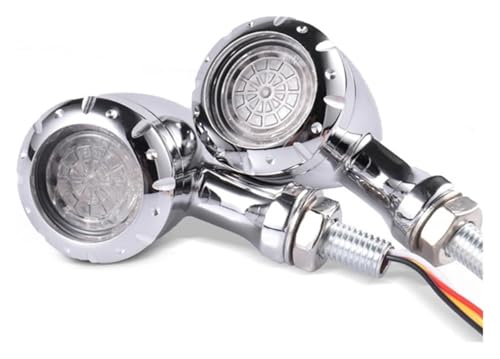 Clignotant moto S1000RR finition chrome haut de gamme pour motards