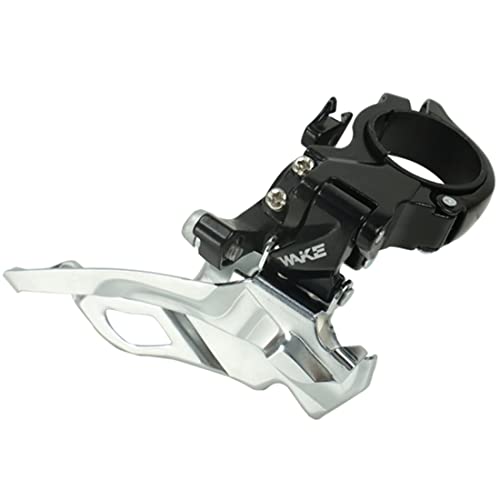 Front Bike Derailleurs 3 Speed Clamp On Top Bottom Pull Front Derailleurs Compatible With Top Or Bottom Routing For Mountain Bike Road Bicycle Mtb Bmx With Adjust Clamp Size 31.8Mm 34.9Mm #TOP21