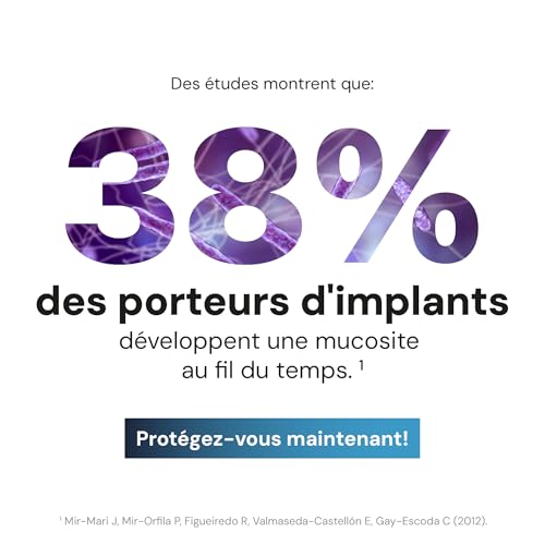 Dentifrice pour implants dentaires IMPROIC avec microargent médical et acide hyaluronique - 2