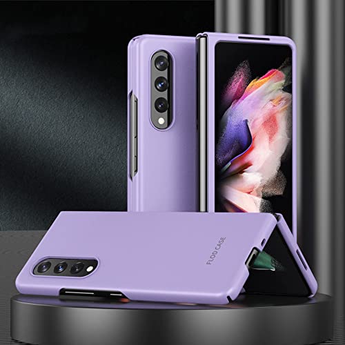 Coque Samsung Z Fold 2 pliante ajustement précis PC rigide violet