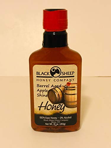 Black Sheep Barrel Aged Apple Shine Honey 10oz miniatura 1