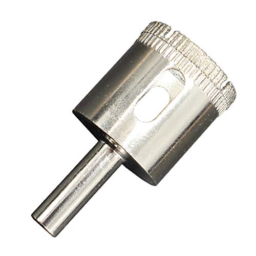 Broca sierra de diamante para vidrio y cerámica 50 mm