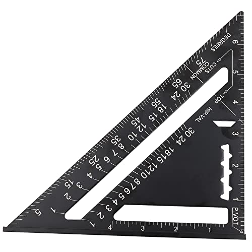 Herramienta medidora de ángulos LiebeWH, aleación de aluminio, 7 pulgadas miniatura 6