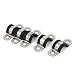 New Lon0167 14mm EPDM Featured Rubber Lined Clips reliable efficacy Cable Wire Fuel Hose Pipe Clamps 5 Pcs(id:737 dd 1e b44)
