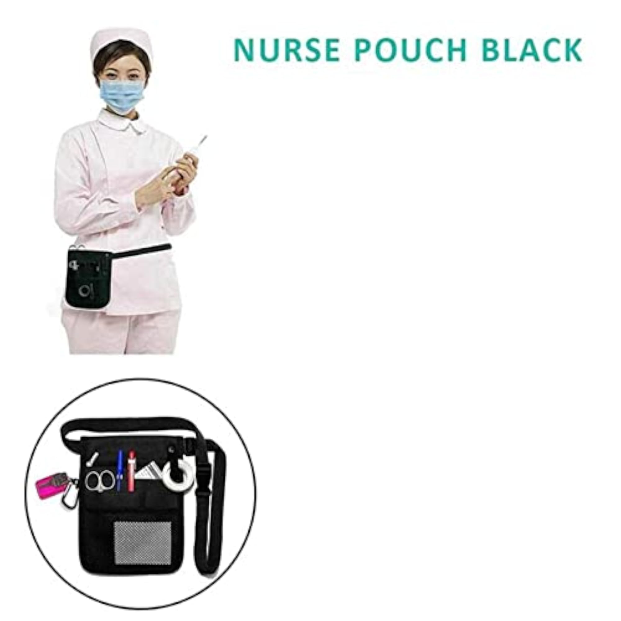 Nurse Nursing Waist Bag Pouch, Fanny Pack for Pharmacists