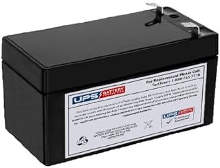 Embassy Crown 12CE1.2 12V 1.2Ah Sealed Lead Acid Replacement Battery with F1 Terminals