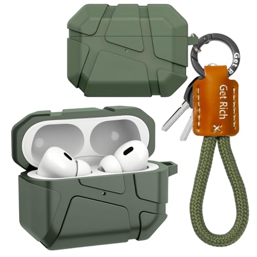 Ysnzaq AirPods Pro 3pP[XA~߂łڂeNX`fUCJo[AO\ȃXgbvtA~^[O[h̑ϏՌیn[hVFJo[AAirPods Pro 3pAYSO[