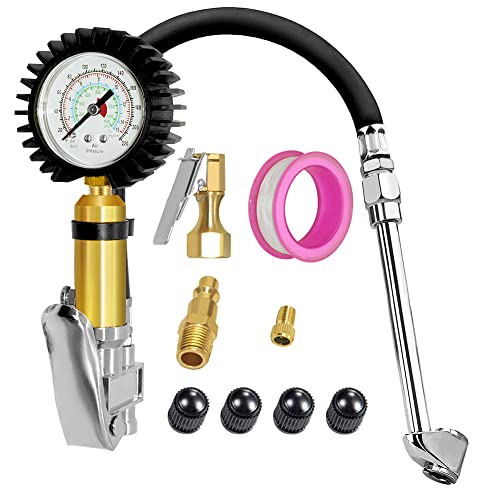Beduan 1ZF-05650-TIG Tire Inflator With 220 Psi Pressure Gauge cover