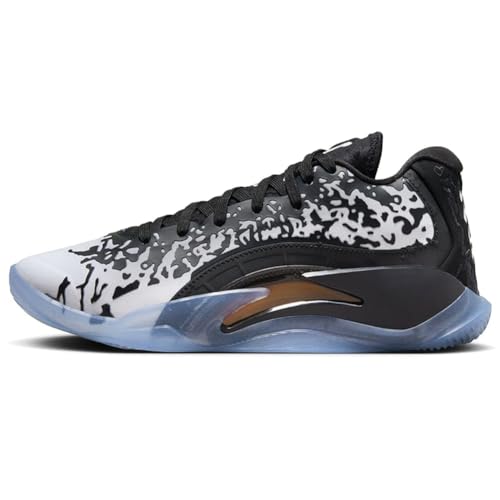 Nike Zion 3 Big Kids' Basketball Shoes (DV3869-018, Black/Laser Orange/Citron Pulse/White) Size 4.5