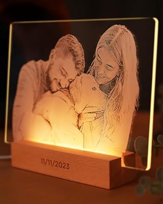 Panorama Lámpara Personalizada con Foto 22x15 cm - Comunion Regalo Boda - Lámpara Led Personalizada - Lámparas de Mesita de Noche - Regalos Personalizados con tu Foto - Cuadro Personalizado Luminoso | Ya disponible en tu tienda friki favorita! En mundofriki.es!