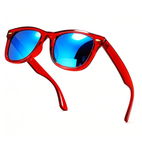 Image of SIPHEW Polarized Sunglasses for Women & Men - UV400 Mirrored Eyewear | Designer Unisex Fashion Sun Glasses w /Medium Fit,Suitable for Any Face Shape,Beach,Everyday Wear