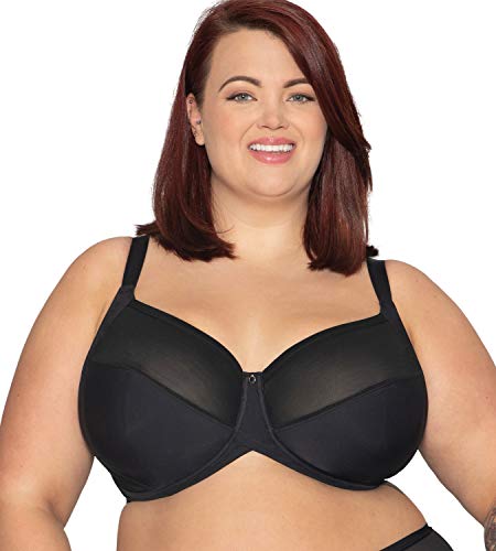 Curvy Kate Wonderfull Soutien-Gorge à Couverture Totale, Noir, 105GG Femme