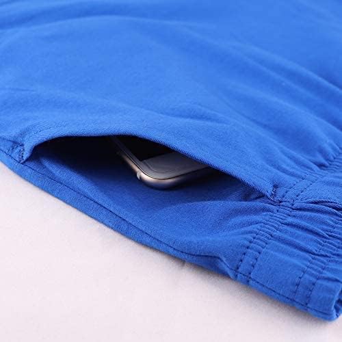 Mens 3" Inseam Short Running Shorts Lightweight Gym Athletic Workout Training Cotton Casual Short with Slant Pockets - Image 3