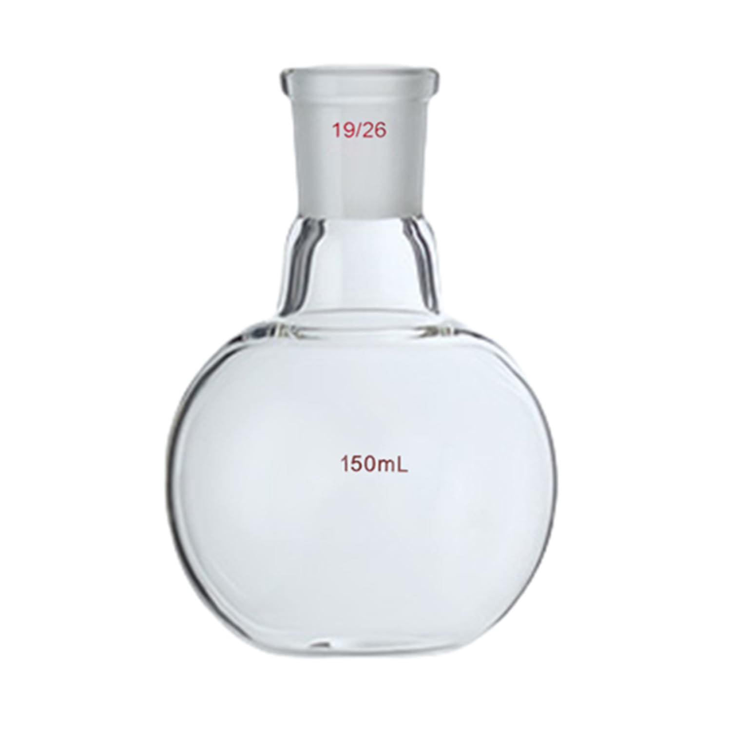 150ml 19/26 Glass Soxhlet Extractor Allihn Condenser Ball Shape W/One 150ml Flat Bottom Flask