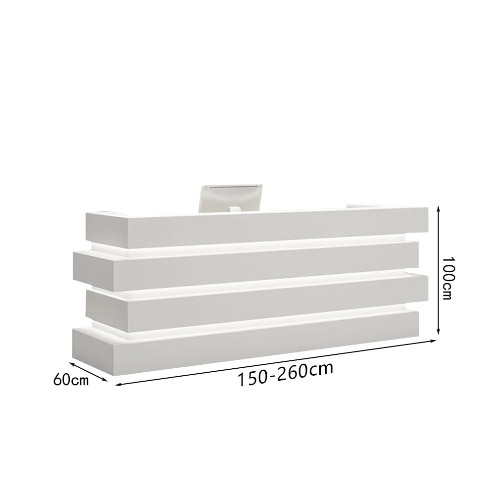 Generisch Bar Theke – Hotelbar, Restaurant-Kassenbereich, Firmenempfang, Ladenkasse, Rezeption【B CT】 (160×60×100cm)