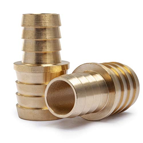 LTWFITTING Messing Reduzierverbinder 1 Zoll auf 3/4 Zoll (2 Stück)