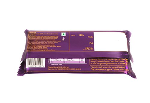 Image of Cadbury Dairy Milk Silk Bubbly Chocolate Bar, 120 Gm