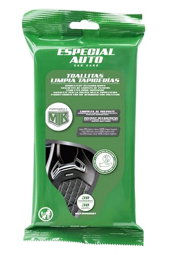 Motorkit, Toallitas de Tejido Biodegradable para Tapicerías de Piel MTK 30 uds.