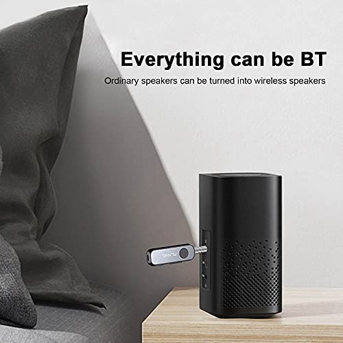 Moochy Wireless Bluetooth 5.1 Receptor Transmissor Clip portátil Adaptador de áudio sem fio Kit viva