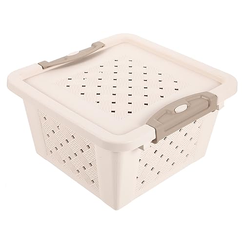 VANZACK Hamster Transportbox Kunststoff Atmungsaktiv Mit Belüftung Kleintier Tragetasche Für Meerschweinchen Rennmäuse Kaninchen Und Reisegebrauch