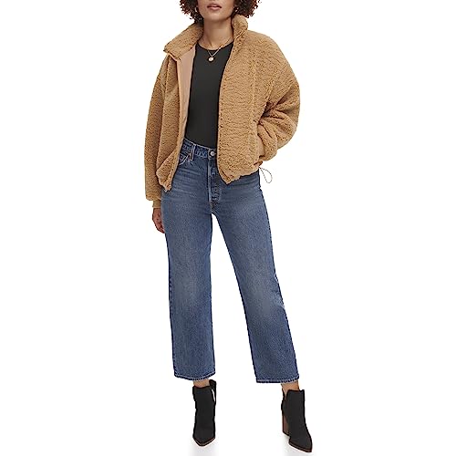 Levi's Women's Zip Up Sherpa Teddy Jacket (Standard & Plus Sizes)2