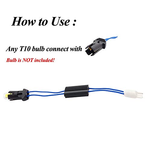 Ourbest T10 T15 W5W 168 194 921 175 2825 Decoder LED miniatura 3