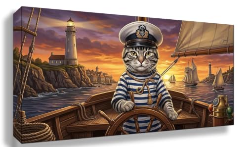 Peinture Diamant DIY Peinture Numero Adulte | Diamond Painting Voilier Phare 5D 60x120cm