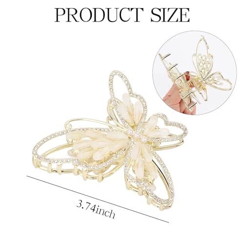 Butterfly Hair Clips Non-Slip - image 2