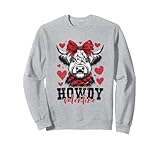 Photo Gallery howdy valentine highland cow western san valentino felpa Photo Gallery howdy valentine highland cow western san valentino felpa