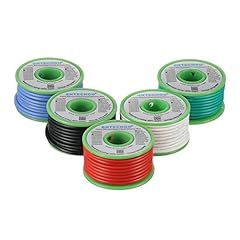 16 gauge Silicone wire red black white blue green