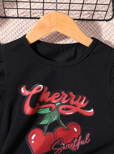 Girls' Graphic Tank Tops Kids Cute Summer Tops Casual Sleeveless Shirts3