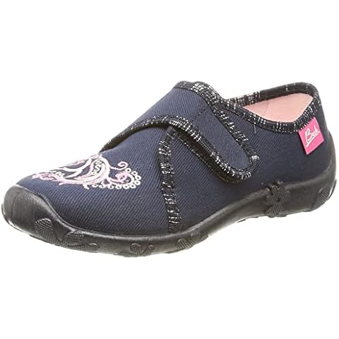 Beck Girl's Darkblue Romantic Loafers Cover