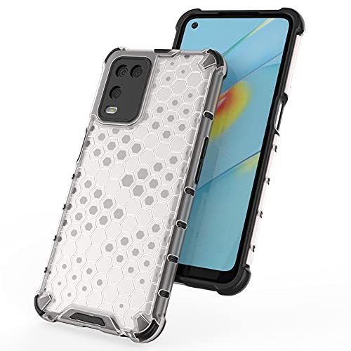 Image of Glasgow | for Oppo A54 Stylish Look Pattern Back Case Cover for Oppo A54 - Transparent