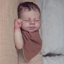 Zero Pam 18 Inch Lifelike Real Reborn Baby Dolls Silicone Full Body Boy Realistic Baby Doll Real Life Silicone Babys Dolls Anatomically Correct Boy Reborn Doll for Kids Washable