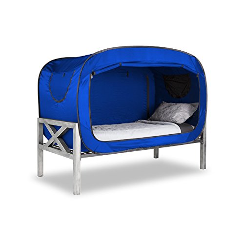 Privacy Pop Bed Tent (Twin Bunk) Black Buy Online in United Arab