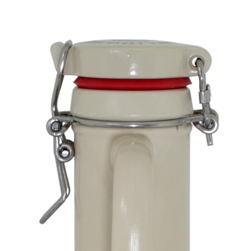 Garrafão de Cerâmica para Chopp Lei da Pureza, 2 Litros, Areia, Decorado, Mondoceram