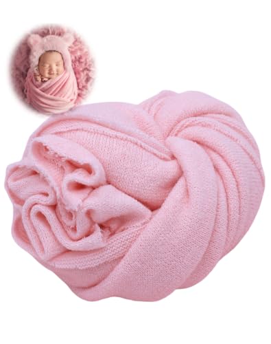 Couverture accessoires photo nouveau-né rose clair petit