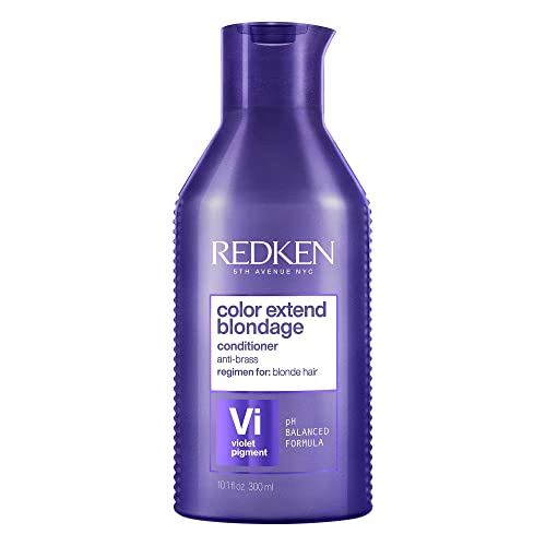 Redken Conditioner for blonde and blonde hair without yellow tone, colour extension blonde conditioner, 1 x 300 ml