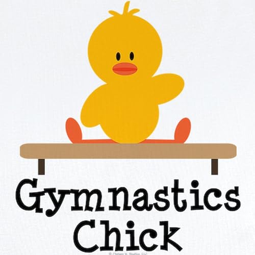 CafePress Gymnastics Chick Infant Bodysuit Cute Infant Bodysuit Baby Romper2