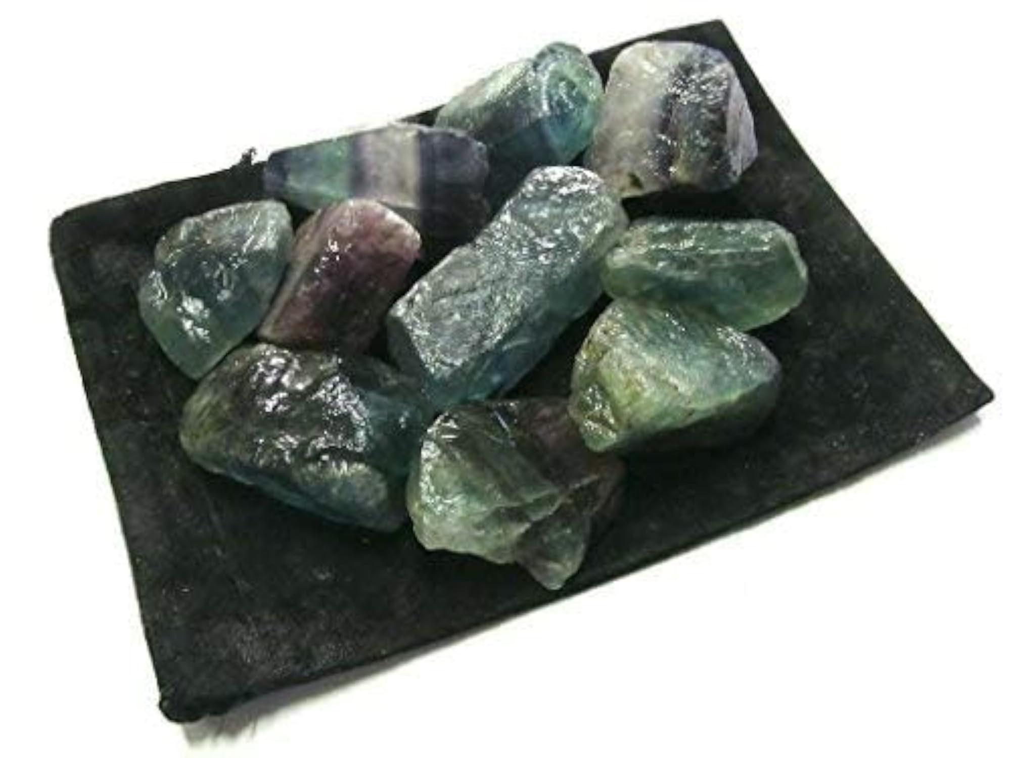 Zentron Crystal Collection Natural Rough Rainbow Fluorite, 1 Pound