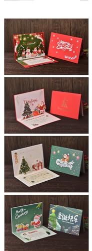 10 Cartes de Noël élégantes | Qualité artisanale supérieure - 3
