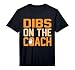 Dibs On The Coach Baseball Player Sports Lover Graphic Performance T-Shirt